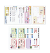 新学社/書写ノート/エディトリアル、キャラクターデザイン work24